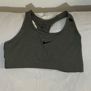 Gray Nike sports bra - not padded